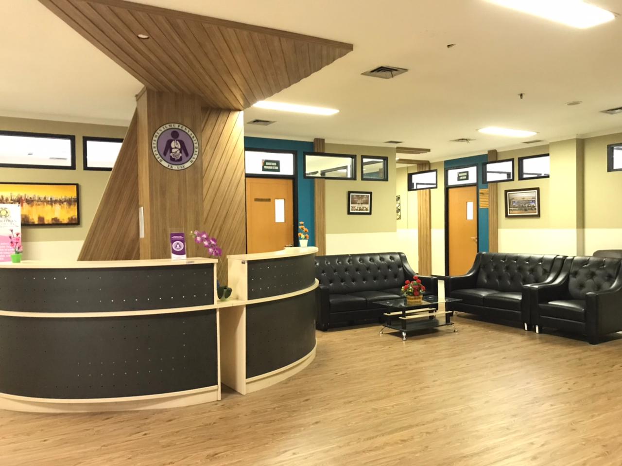Foto Ruang Lobby di RS USU Medan
